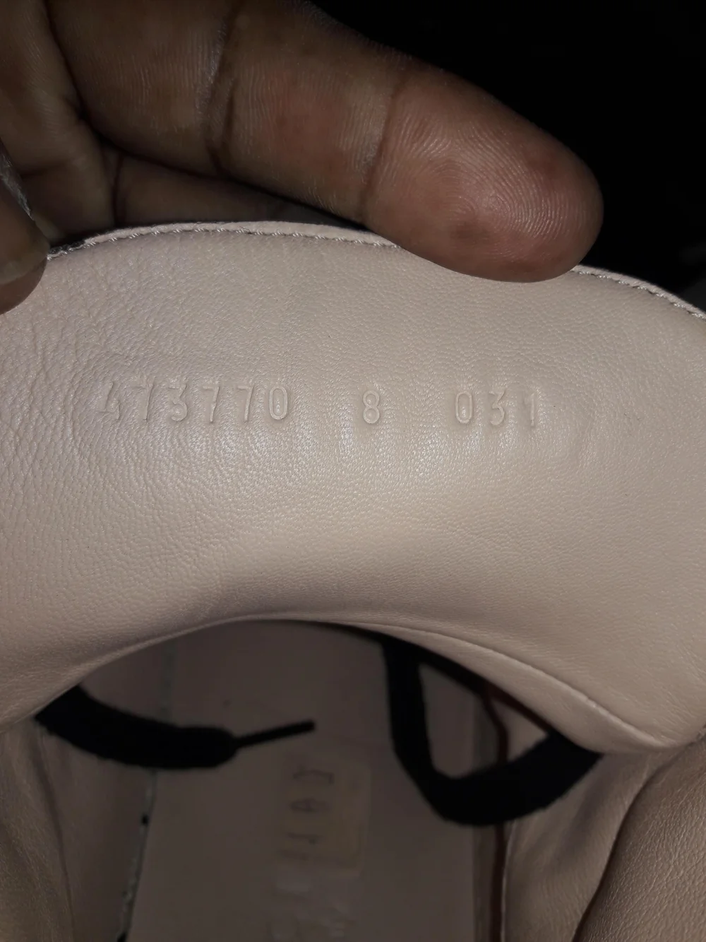 Gucci black leather